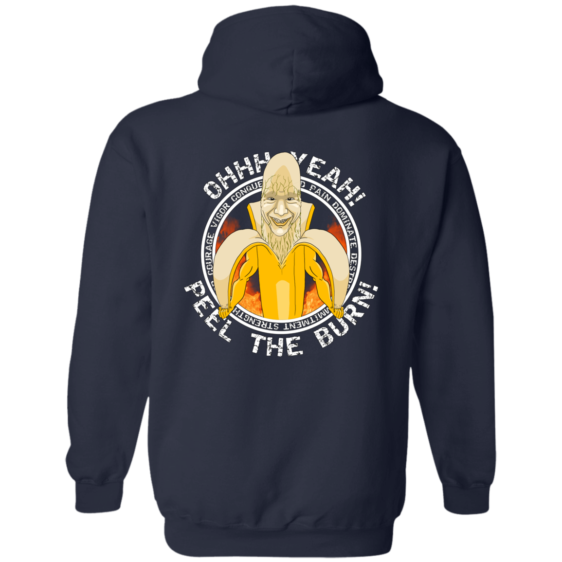 Peel The Burn Hoodie - Dark - Peel Good Shop