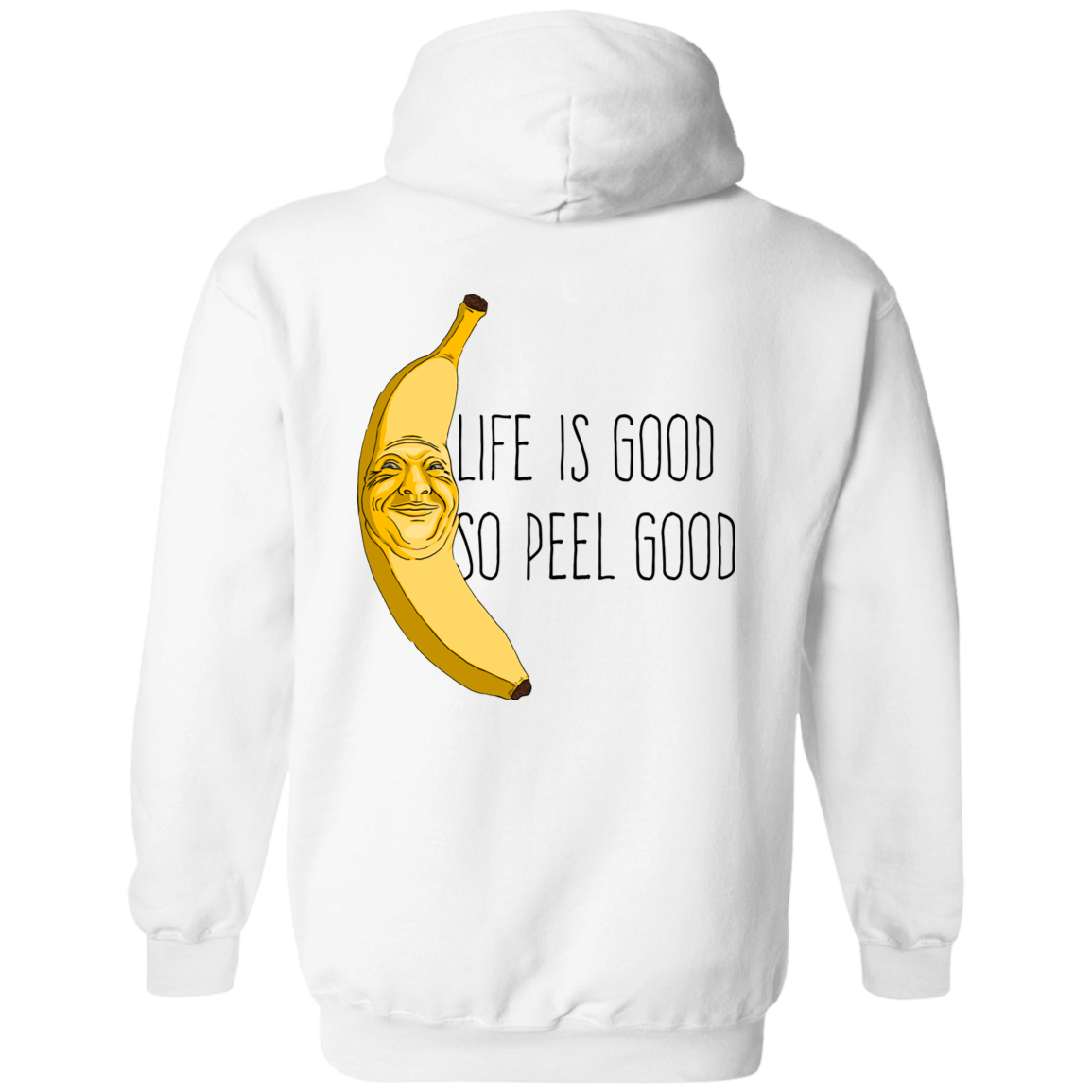 Life Is Good Hoodie - Light - Peel Good Shop