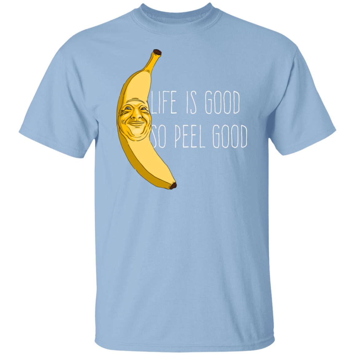 Life Is Good T-shirt (Dark) - Peel Good Shop