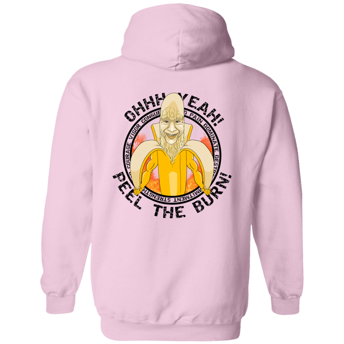 Peel The Burn Hoodie - Light - Peel Good Shop