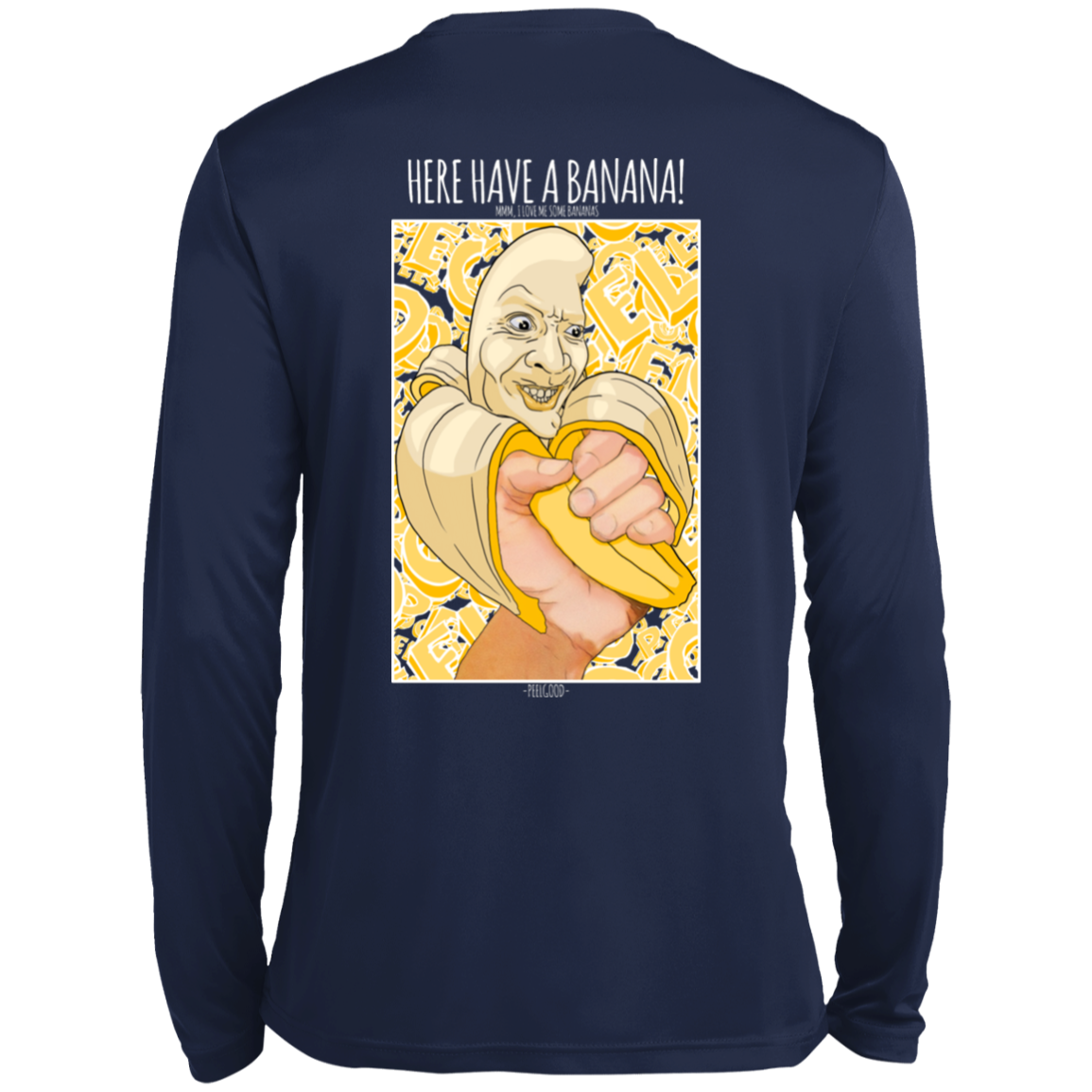 Have a Banana Polyester LS - Peel Good Shop