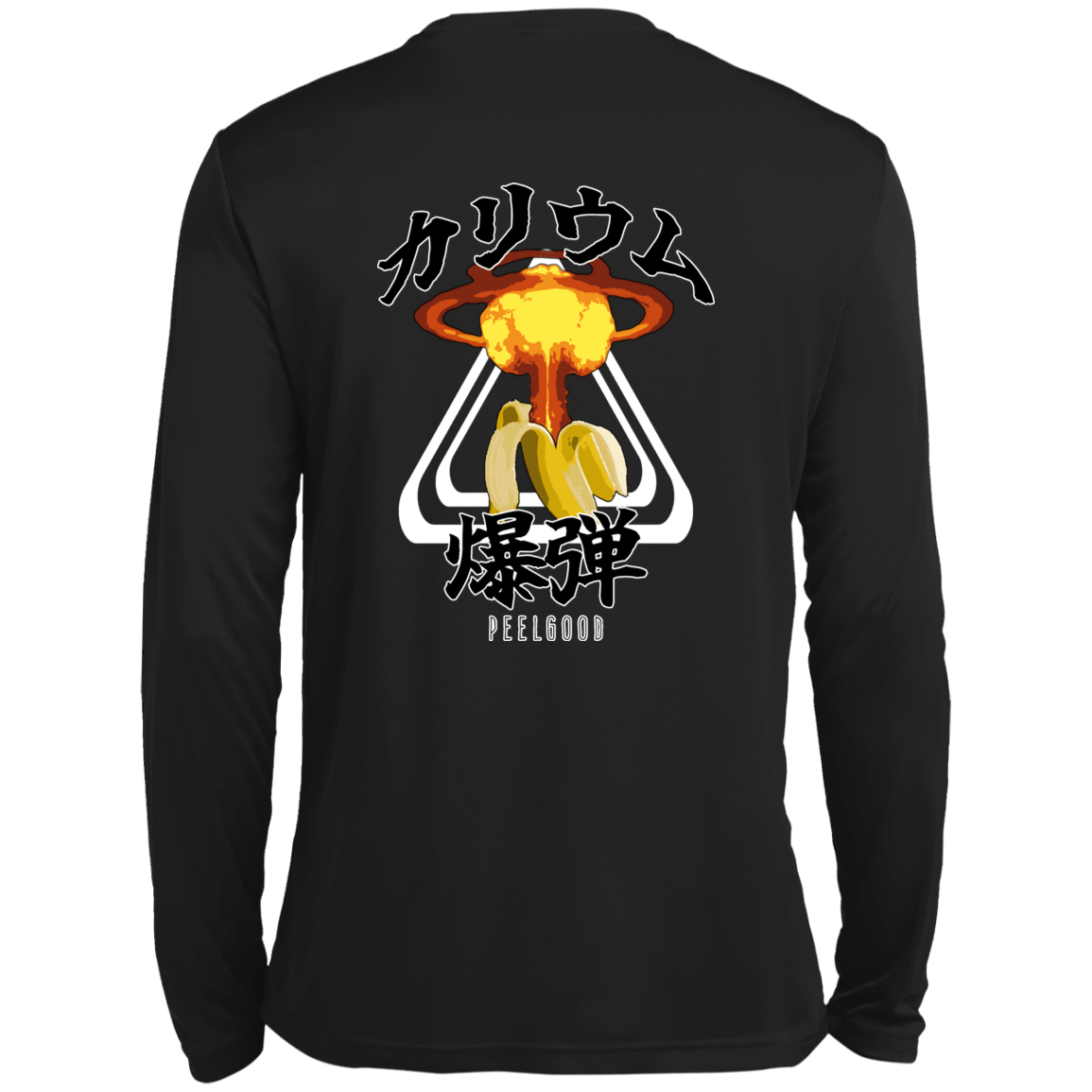 Potassium Bomb Polyester LS - Dark - Peel Good Shop