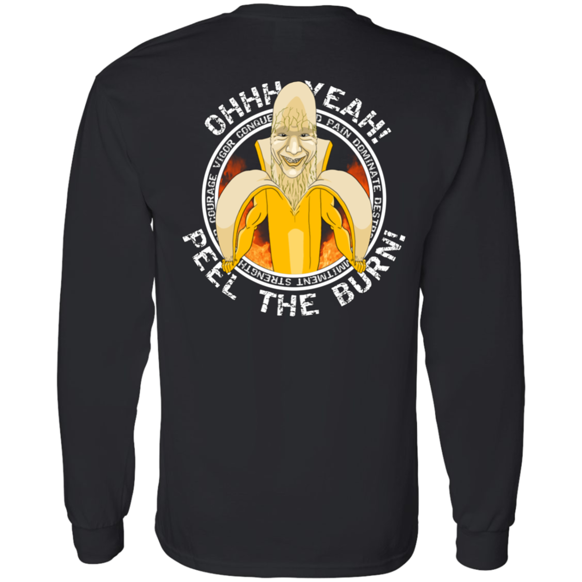 Peel The Burn Cotton LS - Dark - Peel Good Shop