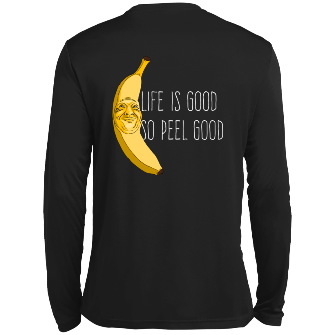 Life Is Good Polyester LS - Dark - Peel Good Shop