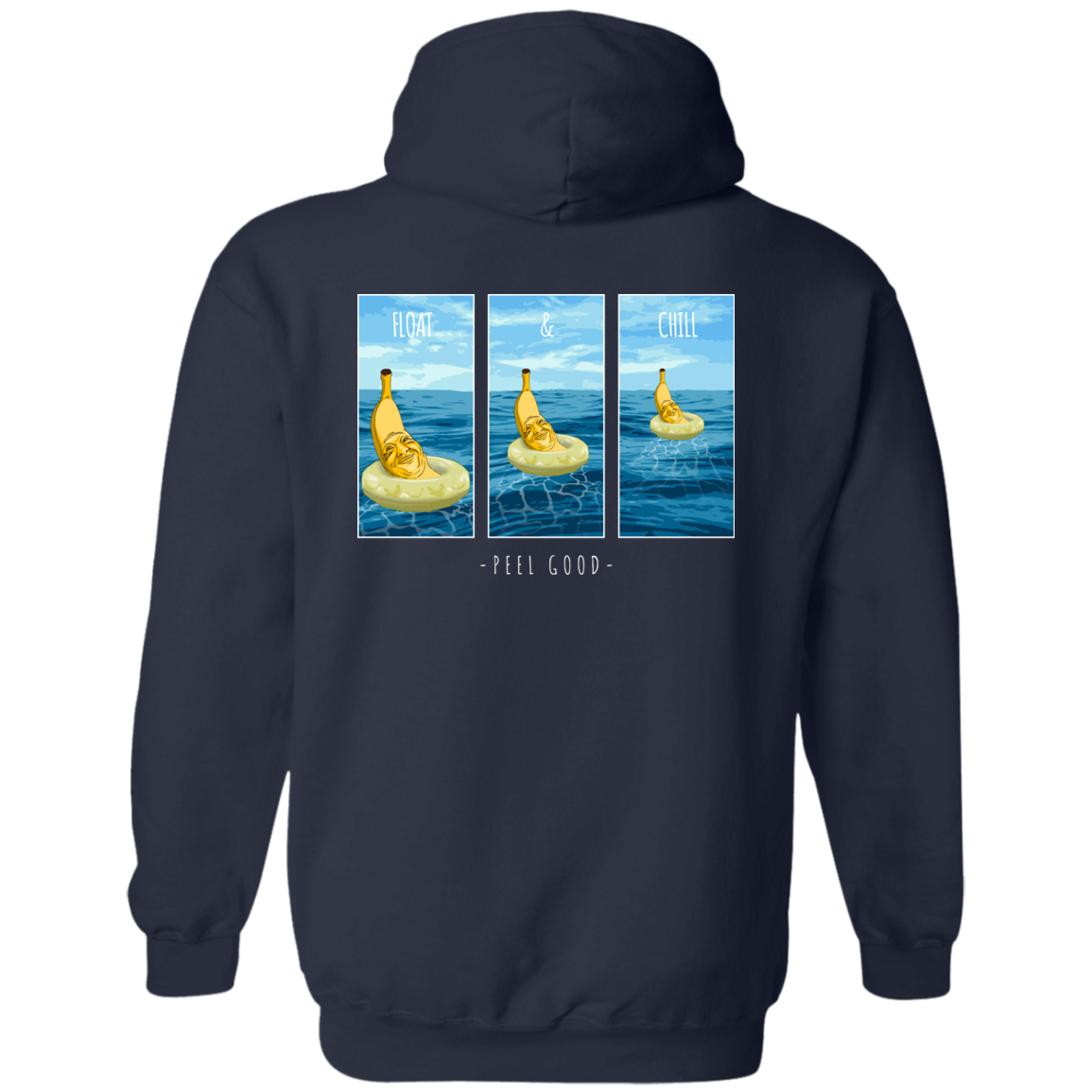 Float & Chill Hoodie - Dark - Peel Good Shop