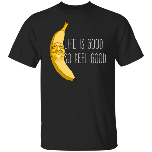 Life Is Good T-shirt (Dark) - Peel Good Shop
