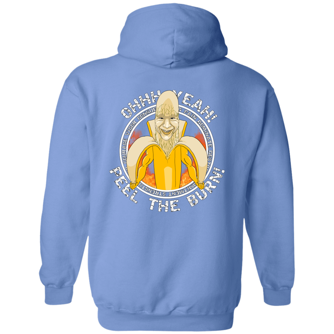 Peel The Burn Hoodie - Dark - Peel Good Shop