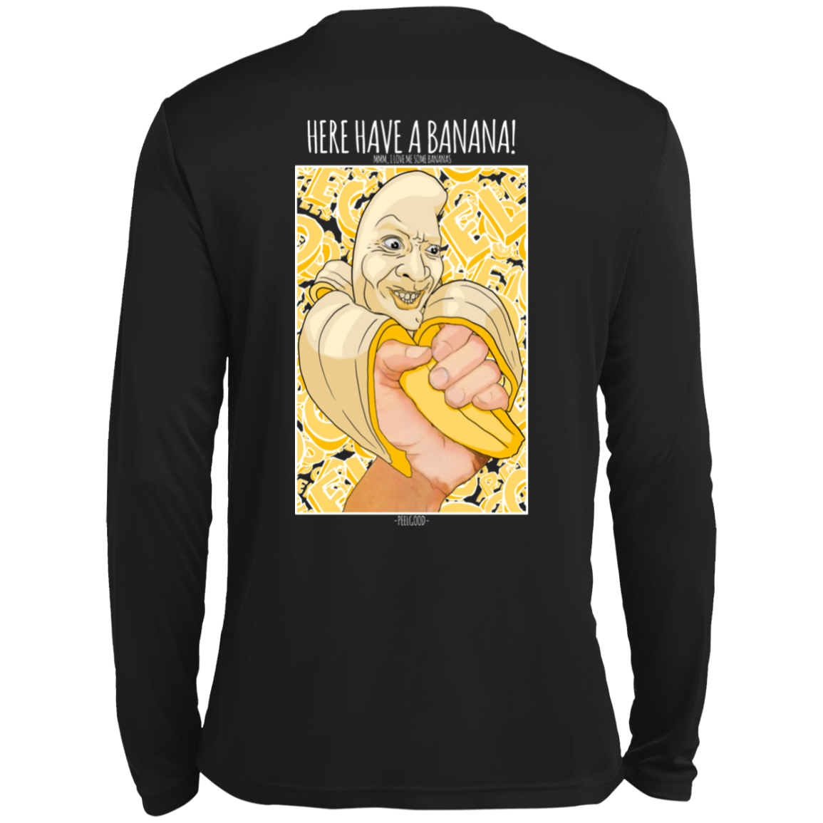 Have a Banana Polyester LS - Peel Good Shop