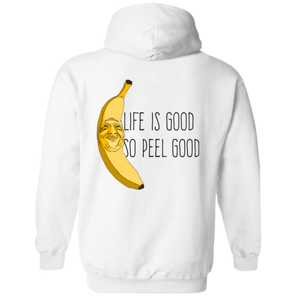 Life Is Good Hoodie - Light - Peel Good Shop