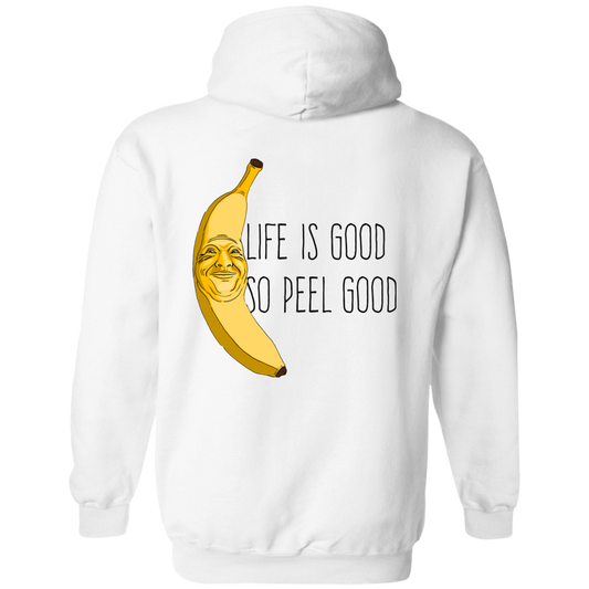 Life Is Good Hoodie - Light - Peel Good Shop