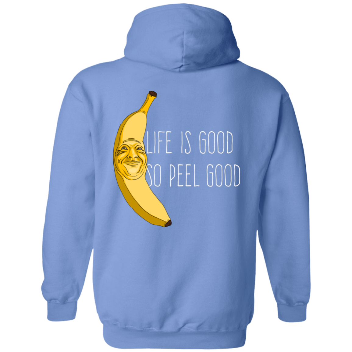 Life Is Good Hoodie - Dark - Peel Good Shop