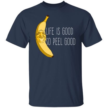 Life Is Good T-shirt (Dark) - Peel Good Shop