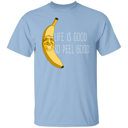 Life Is Good T-shirt (Dark) - Peel Good Shop