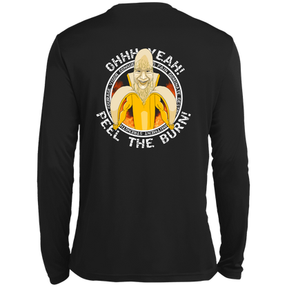 Peel The Burning Polyester LS - Dark - Peel Good Shop