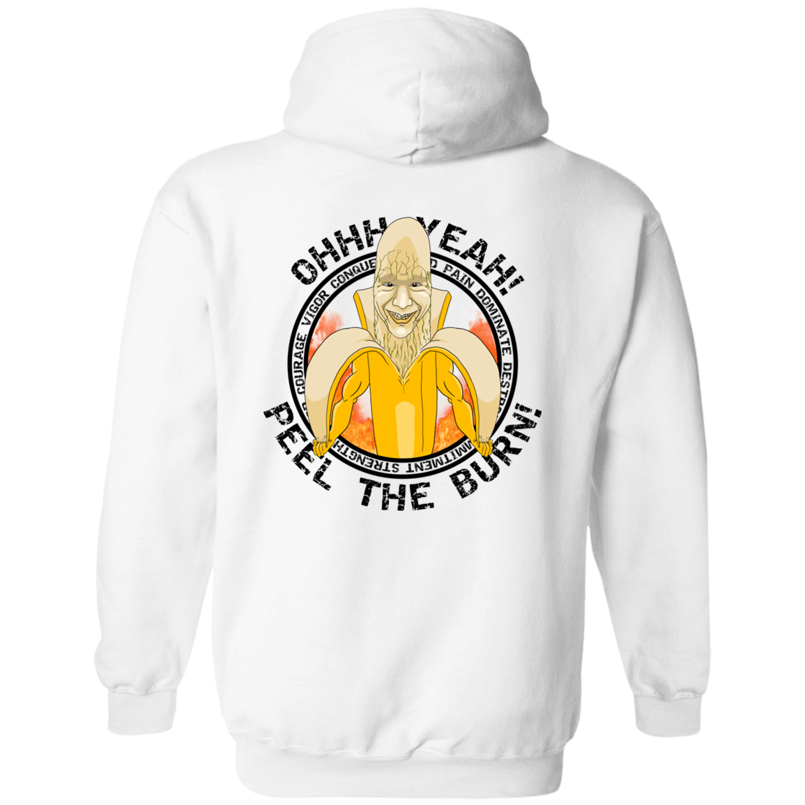 Peel The Burn Hoodie - Light - Peel Good Shop