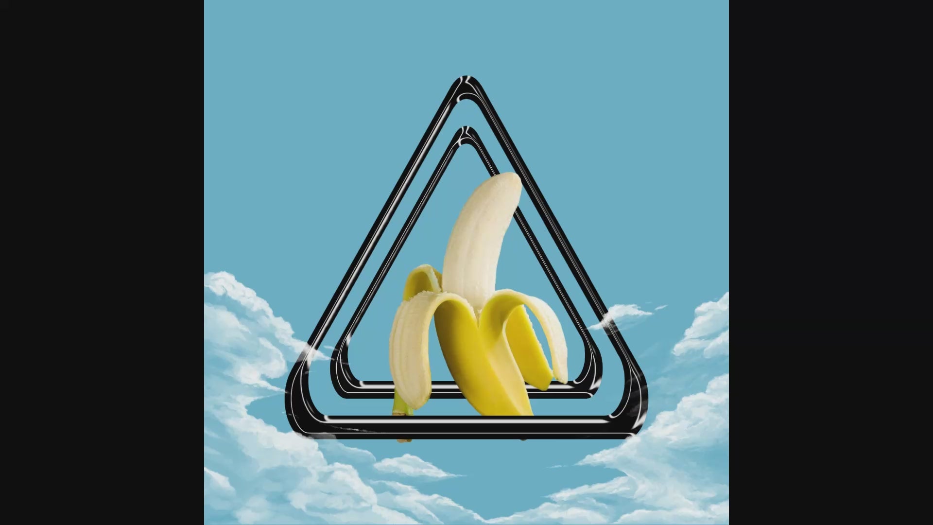 Load video: A banana exploding, Wow!